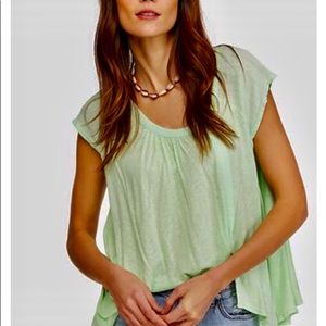 *JUST REDUCED* 
Free People Keep It Casual Tee Shirt tunic  Size S small